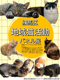 地域猫活動パネル