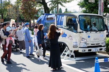 はたらくくるまコーナーの画像