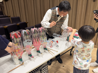 楽器体験の写真