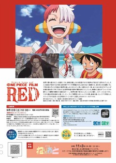 ONE PIECE FILM REDチラシ