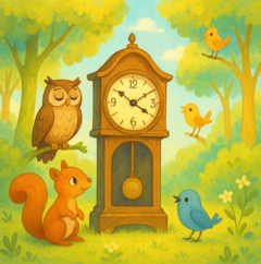 忘れんぼうの森の時計