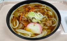 【職員レストラン】練馬大根と鶏のあんかけうどん