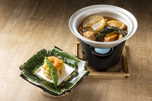 【ホテルカデンツァ東京「むさしの」】大根天ぷらと練馬大根おでん