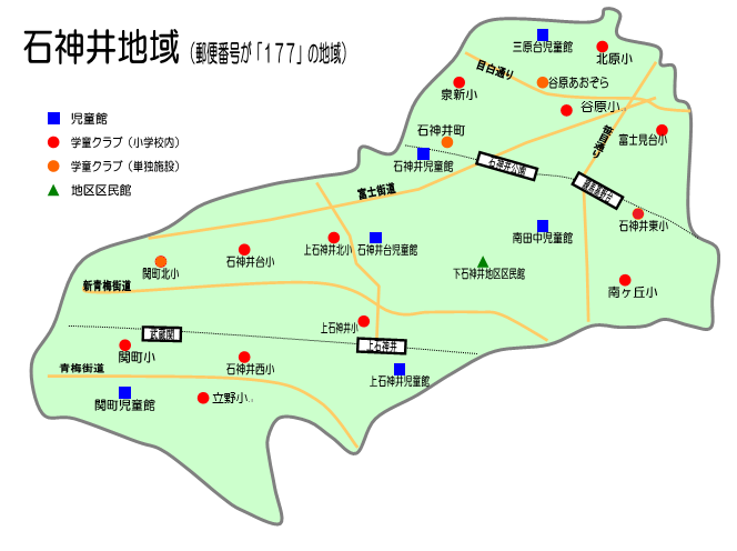 〒177地域の地図画像