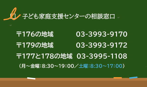 こども家庭支援センターの相談窓口