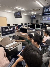 編集の様子