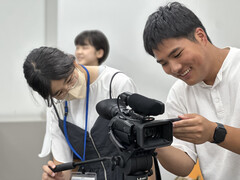 機材取扱いの練習の様子3