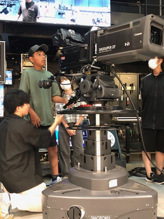 機材取扱い方法の説明の様子5