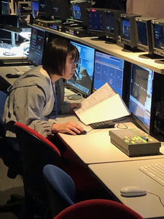 副調整室の様子