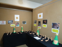 作品展の様子（ひまわり青年学級）