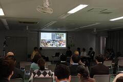 団体紹介の様子です。