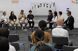 トークセッションの様子です