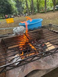 たきびの様子です