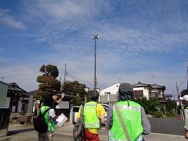 防災コース講義の様子の画像