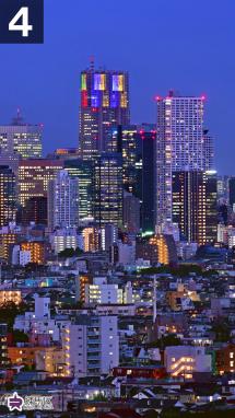 新宿副都心の夜景の写真