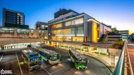 練馬駅北口ロータリーの写真