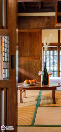 旧内田家住宅の十五夜飾りの写真