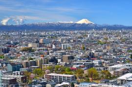 富士山方面の写真